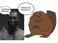 animal beaver redraw speech_bubble text variant:impish_soyak_ears // 641x479 // 104.6KB