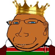 africa artist:killerkenyan aryan blue_eyes coat crown flag:kenya kenyanking_(user) killerkenyan_(user) me subvariant:massjak variant:gapejak // 600x600 // 76.1KB
