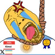 argensimian argentina award crying cunny cunnytranny flag:argentina flag:minor_attracted_person hello_my_name_is_(sticker) kimoi open_mouth pedophile stubble variant:bernd xitter xitter_pedo yellow_skin 😭 😭💢 // 768x760 // 286.0KB