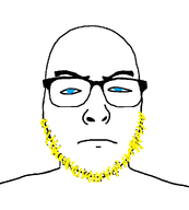aryan facial_hair glasses leftist nuvariant retard soy soyjak variant:uncjak white_background white_skin // 900x1000 // 133.9KB