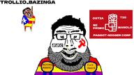 catalonia cuck psoe second_spanish_republic spain subvariant:amerimutt subvariant:brunetto variant:bernd variant:impish_soyak_ears variant:markiplier_soyjak // 1280x720 // 138.5KB