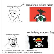 corrupted government indonesia money one_piece rat variant:feraljak variant:wojak // 840x837 // 210.5KB