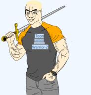 ToonSoy_(NameFag) Warrior-Z(user) lemon_(user) meta:tagme sloptranWNBAG_(namefag) subvariant:muscular_chud2 sword variant:chudjak // 1834x1913 // 241.5KB