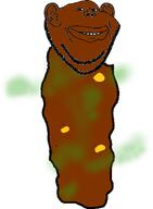 brown_skin ear poop smile soyjak stinky stubble variant:impish_soyak_ears // 383x523 // 100.7KB