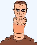 blue_eyes brown_hair front_facing glasses meta:featured subvariant:muscular_chud summer_event_2025 trend:aryan variant:chudjak worm // 800x967 // 32.5KB