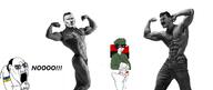 adolf_hitler cuck gigachad happy_merchant hohol joseph_stalin mpreg nazi_germany nazism pregnant soviet_union spade twinkjak ukraine variant:chudjak world_war_2 // 2170x919 // 641.6KB