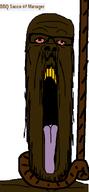 9a0c_(nigger) 9a0c_(pedophile) 9a0c_should_resign bbq bbq_sauce bbq_sauce_(alter_ego) bloodshot_eyes hanging limeade_(alter_ego) limeade_(user) meta:namefags tongue_out variant:a24_slowburn_soyjak // 456x987 // 15.2KB