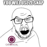 GNULinux angry glasses impact_font mustache open_mouth soyjak stubble text variant:feraljak you_will // 300x300 // 39.0KB