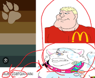 amerimutt aryan bandage big_lips blue_eyes closed_mouth clothes faggot fat flag:furry_flag flag:minor_attracted_person flag:transgender_pride_flag furry lgbt lgbtq lips looking_to_the_left male map_(pedophile) mcdonalds meximutt mutt mutt_lips nas non_binary pedophile red_shirt sexuality subvariant:mexiaryan tranny trend:aryan variant:meximutt white_skin zillyjak // 2560x2102 // 411.1KB