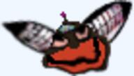 'p brainlet brown_skin bug fly lesser_jartyfly series:jartybug text trend:jartycuck variant:chudjak wing // 69x39 // 4.4KB