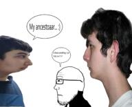 bowtie brown_eyes chinless chinlet closed_mouth glasses irl long_nose looking_to_the_left looking_to_the_right neutral nigger satoko_fans_arent_white_(NameFag) selfie side_profile soyjak stubble subvariant:neutralplier subvariant:sideplier t20_eyes turkiye tuxedo ugly ugly_bastard variant:markiplier_soyjak white_skin yanderedev // 2168x1753 // 1.9MB