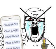 angry badge bloodshot_eyes crying glasses hand holding_object holding_phone iphone mustache phone sage soyjak soyjak_party stubble variant:a24_slowburn_soyjak // 1232x1080 // 190.5KB