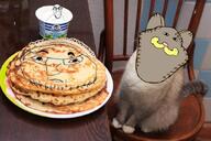 animal cat irl pancake subvariant:impish_meowjak variant:impish_soyak_ears variant:unknown // 656x438 // 43.9KB