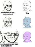 concerned coronavirus_pandemic frown glasses smile smug soyjak stubble text vaccine variant:soyak wojak // 762x1024 // 361.0KB