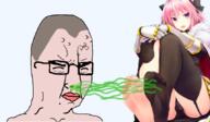 anime arm astolfo balding bant_(4chan) closed_eyes fetish fgo foot foot_fetish goonhitler hand pink_skin poland smell smelling stirb swastika variant:chudjak // 858x500 // 295.0KB
