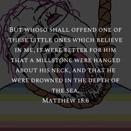 bible bloodshot_eyes crying flag flag:minor_attracted_person glasses hair map_(pedophile) matthew_(bible) matthew_18:6 mustache open_mouth pedophile purple_hair rope soyjak stubble suicide text tongue tranny variant:bernd yellow_teeth // 640x640 // 191.2KB