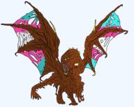 claws dragon esl fnf_pedo pedophile rotten shitskin tranny variant:unknown wing yellow_teeth // 1147x922 // 171.2KB