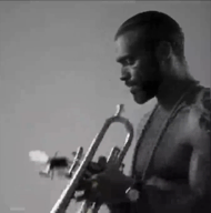 gigachad gray_skin meta:ai_generated muscular_male nas:gigachad playing_instrument sax subnas:gigafly trumpet