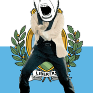 angry animated country crown dance flag flag:san_marino full_body gangnam_style glasses irl latin_text open_mouth san_marino shield soyjak stubble variant:cobson // 300x460 // 506.8KB
