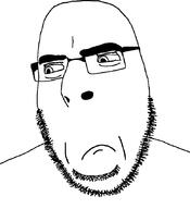 angry artist:Jay closed_mouth concerned eyebrows eyelids glasses stubble variant:cobson // 775x849 // 44.3KB