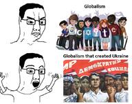 2soyjaks communism cyrillic_text excited glasses google goolagle hand hands_up open_mouth pol_(4chan) russia soyjak text ukraine variant:chudjak // 1051x825 // 720.9KB