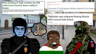 antenna army article balaclava blood brown_eyes brown_hair brown_skin buff bulletproof_vest closed_mouth clothes country crocus_city_hall_attack crying dead face_shield flag flag:russia frog fsb glasses hair helmet irl irl_background isis islam islamic islamic_state military military_uniform moscow muscles muslims news open_mouth pepe pepe_the_frog police police_baton police_uniform radio russia shooting soyjak stubble subvariant:chudjak_front subvariant:muscular_chud subvariant:wewjak tajikistan terrorist text thought_bubble tranny trend:aryan variant:a24_slowburn_soyjak variant:chudjak variant:cobson variant:cryboy_soyjak variant:feraljak variant:gapejak variant:markiplier_soyjak variant:soyak // 1920x1080 // 444.2KB