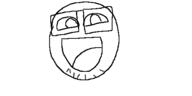 awesome_face glasses oekaki open_mouth soyjak stubble variant:unknown // 500x250 // 10.8KB