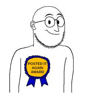 award ear glasses posted_it_again_award stubble variant:weirdpenis // 1280x1280 // 201.2KB