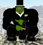 amphibian ballsack based cigar clothes dollar_bill frog meta:not_oc middle_finger nas nas:pepe pepe pepe_the_frog subnas:pepe_front suit top_hat tuxedo // 986x1024 // 1.1MB