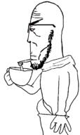 drinking side_profile subvariant:euromutt template variant:markiplier_soyjak // 448x754 // 13.9KB