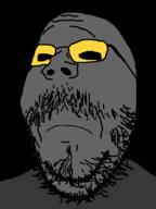 dark no_eyes ominous scary soot soyjak_party variant:gapejak // 600x800 // 23.7KB