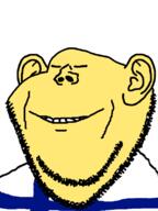 asian closed_eyes ear finland soyjak stubble variant:impish_soyak_ears yellow_skin // 598x800 // 47.9KB