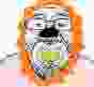 baby babyjak glasses lion meta:low_resolution pacifier soyjak stubble variant:bernd white_skin // 88x81 // 910