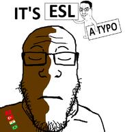 2soyjaks brazil brown_skin closed_eyes closed_mouth esl flag flag:brazil flag:india flag:morocco flag:turkiye full_body glasses hair holding_object india its_over morocco sad shitskin smile stubble text transformation turkiye two-face typo variant:chudjak variant:markiplier_soyjak // 3810x4000 // 160.0KB