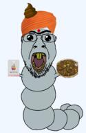 artist:kernung brown curry gift_card indian jeet maggot meta:op_took_a_selfie_of_xerself pajeet pet pet_nigger poop series:animaljaks shitskinned turban turd variant:bernd // 1257x1930 // 550.9KB