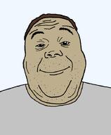 beige_skin brown_hair closed_mouth clothes fat grey_shirt hair literal_who smile stubble transparent_background unknown_nationality variant:alicia wholesome // 592x720 // 15.8KB