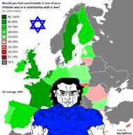 Herzegovina albania and andorra austria belarus belgium bosnia brown_eyes buff bulgaria closed_mouth clothes croatia cyprus czechia denmark estonia europe european finland france germany glasses greece hair hat hungary iceland ireland italy judaism kingdom kippah latvia liechtenstein lithuania luxembourg macedonia malta map moldova monaco montenegro netherlands north north_africa norway poland portugal romania russia serbia slovakia slovenia soyjak spain subvariant:chudjak_front subvariant:muscular_chud sweden switzerland ukraine union united variant:chudjak vein // 720x733 // 194.8KB