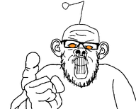 angry antenna bald clenched_teeth ear eyebrows forehead_lines hand lips looking_up mustache nose orange_eyes orange_sclera plebbit pointing reddit series:fusionjaks stubble subvariant:a24_ears teeth transparent_background v-shaped_eyebrows variant:a24_slowburn_soyjak variant:soyjak_neo // 2000x1600 // 50.2KB