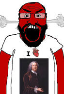 angry balding beard clothes get glasses hair heart i_love open_mouth peyton_nomiddlename_randolph quints red_skin satan soyjak subvariant:science_lover tshirt variant:markiplier_soyjak // 2819x4096 // 784.1KB