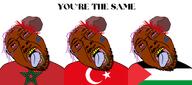 2soyjaks blood bloodshot_eyes boylover_symbol brown_skin clothes concrete country crescent crying earthquake flag flag:morocco flag:palestine flag:turkiye glasses islam jizzlam meta:tagme morocco mudslime muslims open_mouth palestine palestinian pedophile piglam pisslam purple_hair rapists rubble soyjak star_(symbol) star_and_crescent stoning stubble taqiyah teeth text tongue tranny troon turk turkiye tvrkaryan variant:bernd yellow_teeth you're_the_same // 2304x1020 // 210.7KB