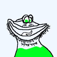 9a0c glasses limeade_(user) lips meta:namefags nose open_mouth stubble tongue variant:globox_soyjak // 256x256 // 3.3KB