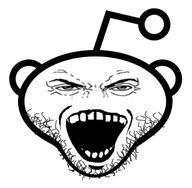 angry antenna ear no_nose open_mouth punisher_face reddit soyjak stubble variant:snoojak // 510x500 // 69.1KB