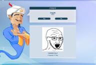 akinator genie glasses open_mouth soyjak stubble variant:soyak video_game // 1190x812 // 522.9KB