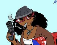 gun nintendo nintendo_switch smoking soylent_(creamy_chocolate) sticky subvariant:soyniqua variant:soytan video_game // 1516x1200 // 103.3KB