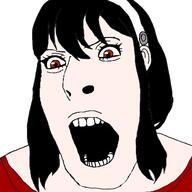 anime female headband red_eyes spy_x_family teeth teeth_showing variant:cobson // 400x400 // 85.7KB