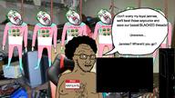 qawon 4chan computer hanging janny messy_room pajeet rapeape rope scared tranny variant:bernd variant:soyak // 1280x720 // 558.5KB