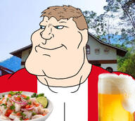 beer blue_eyes brown_hair ceviche germanic muscular_male oxapampa peru peruvian subvariant:mexiaryan variant:meximutt white_skin // 1920x1723 // 478.5KB