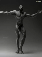 animated dance monochrome music nas:gigachad video