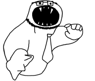 garten_of_banban glasses open_mouth sharp_teeth stubble variant:unknown video_game // 755x647 // 50.8KB