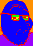 animated color colorful epilepsy epilepsy_warning meta:the_fact_that_this_wasn't_posted_here_before_is_fucking_astonishing seizure soyjak stubble variant:smugjak // 554x772 // 65.1KB